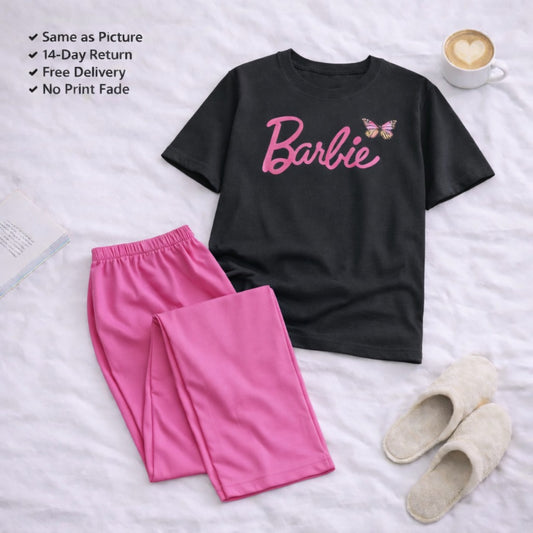 Barbie Printed Night Suit
