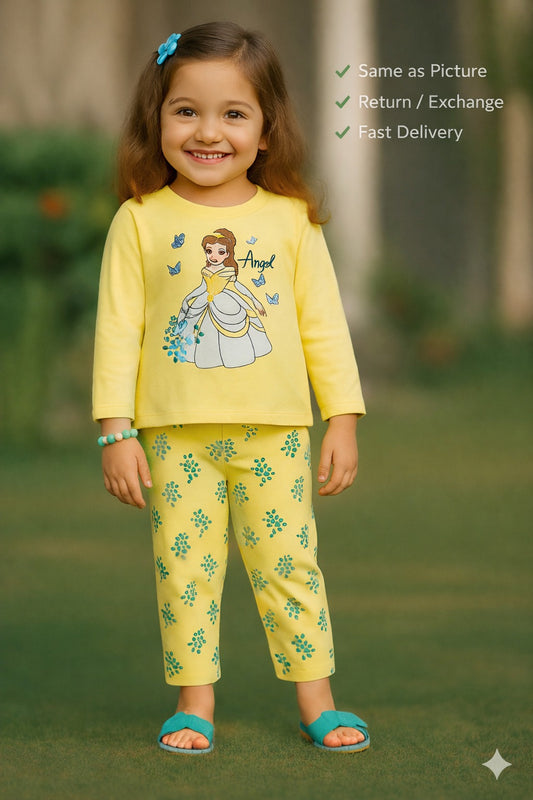Donut Printed Kids Nightwear