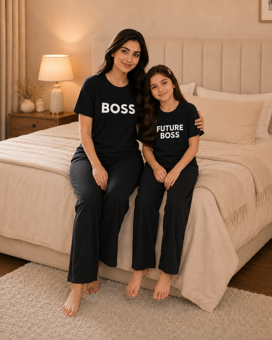 BOSS Future BOSS Mom & Daughter Night Suit – view 2