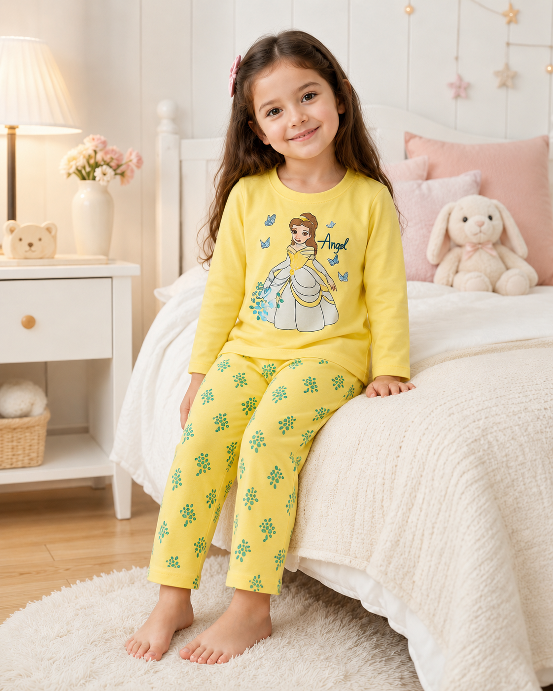Donut Printed Kids Nightwear
