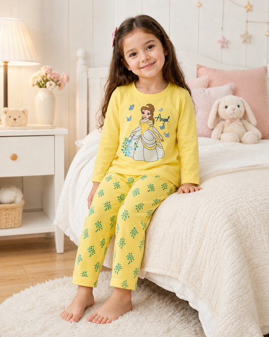 Donut Printed Kids Nightwear