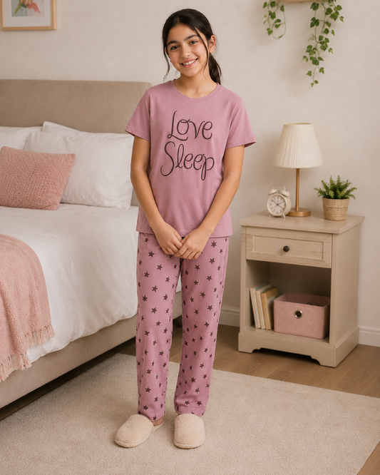 Love Sleep Girls Night Suit