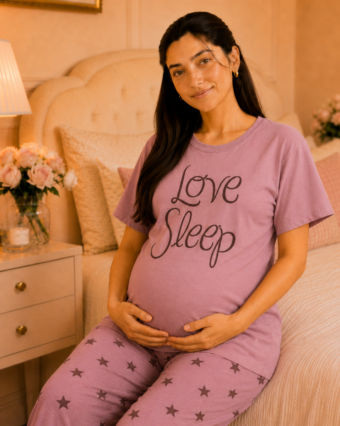 Love Sleep Maternity Cotton Night Suit