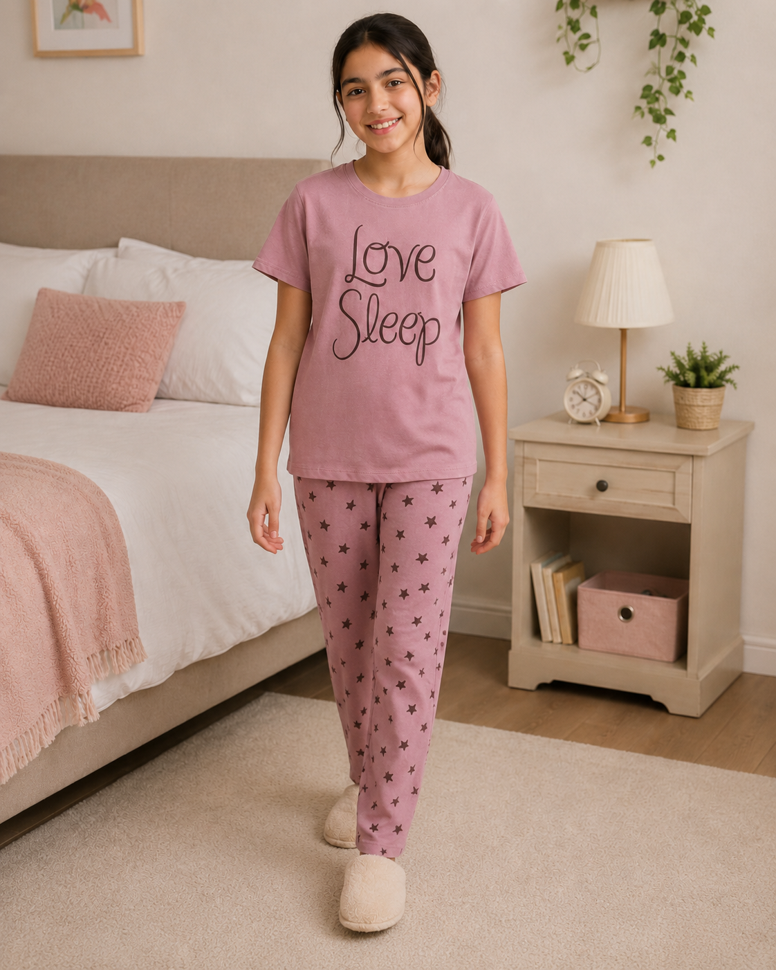 Love Sleep Girls Night Suit