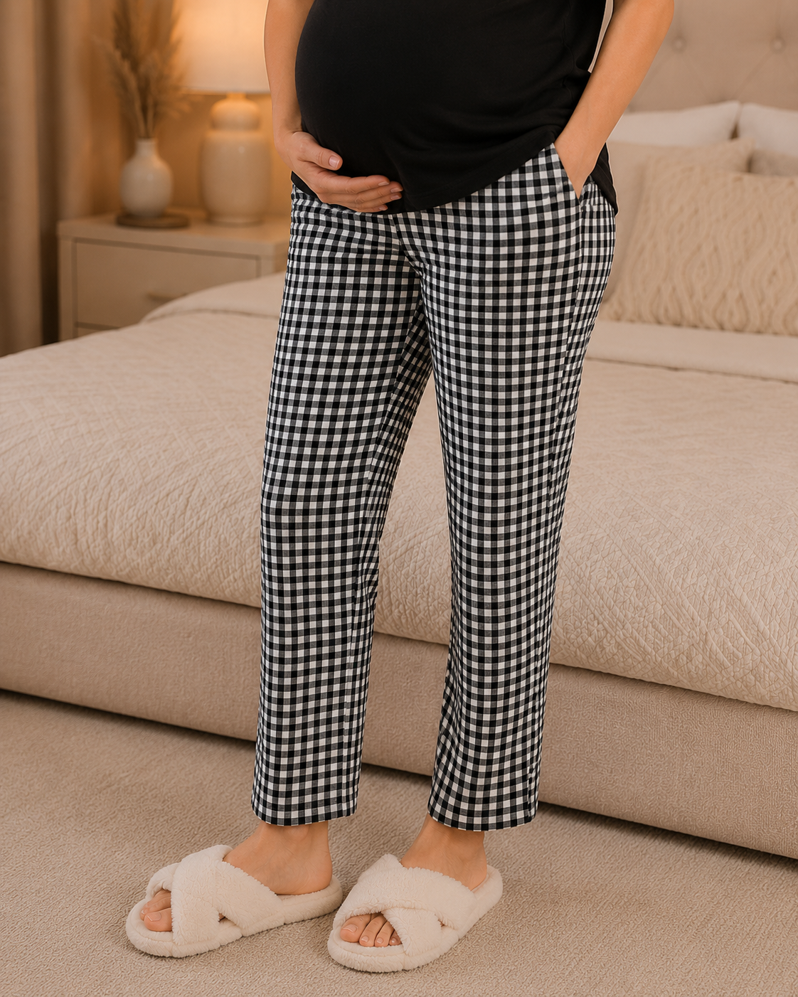 Trelius Maternity Cotton Night Suit