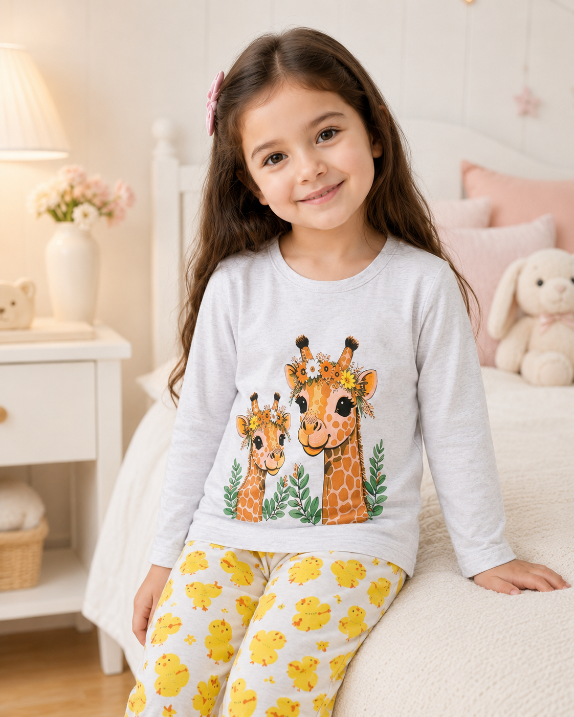 White Giraffe Kids Nightwear