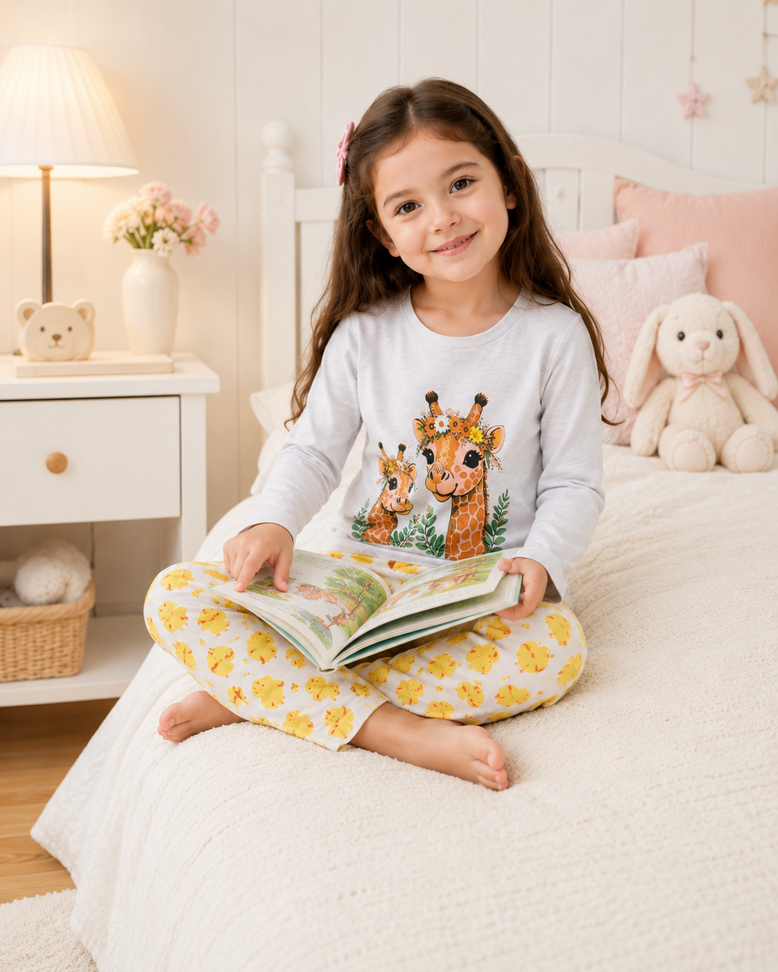 White Giraffe Kids Nightwear