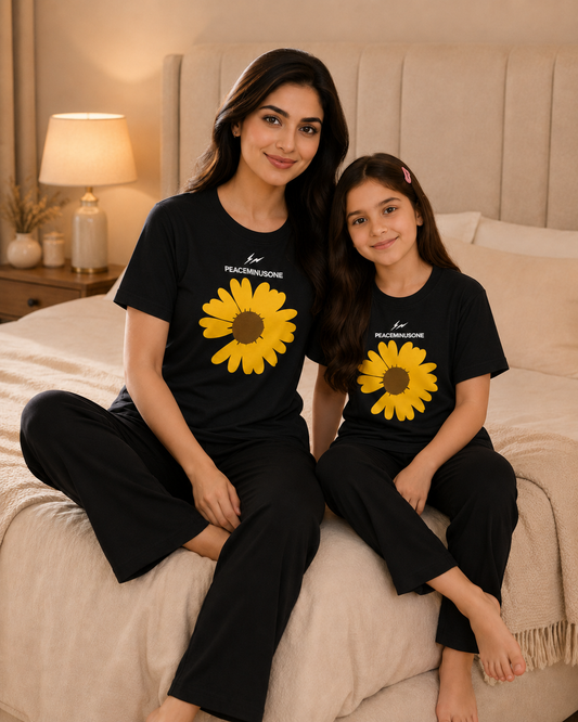 YSF BB Mom & Daughter Night Suit