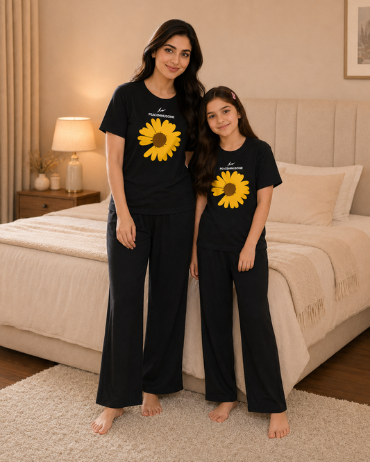 YSF BB Mom & Daughter Night Suit – view 2