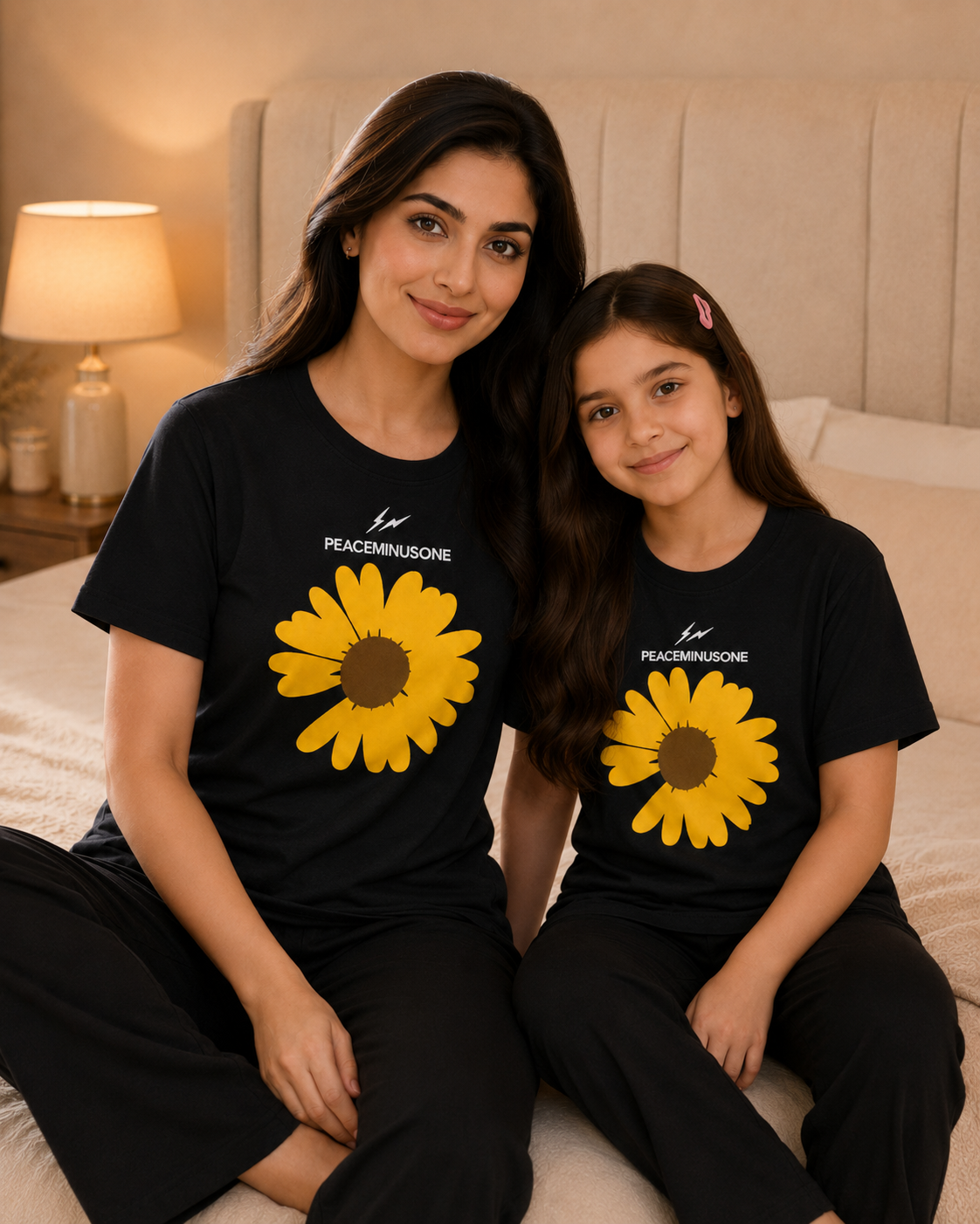 Mom & Daughter Matching Cotton Night Suit – YSF BB